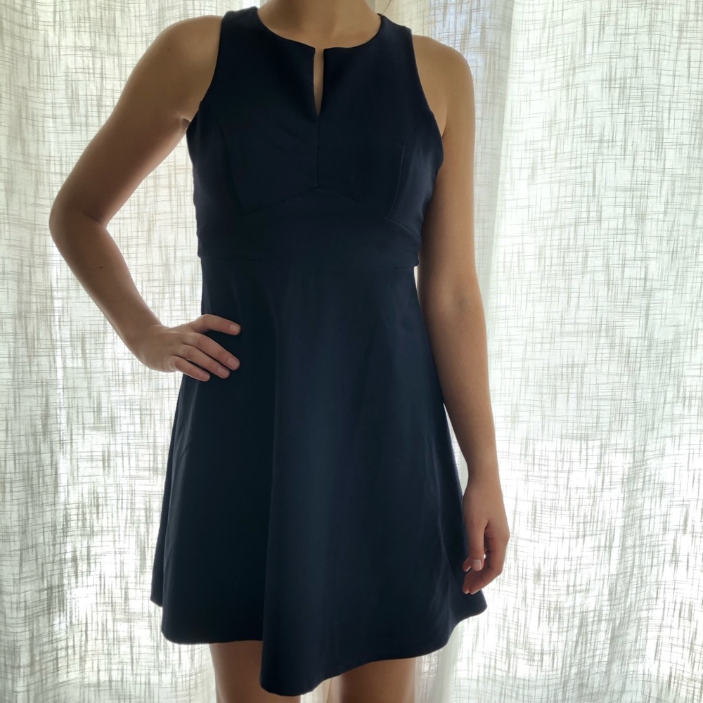 Blue dress
